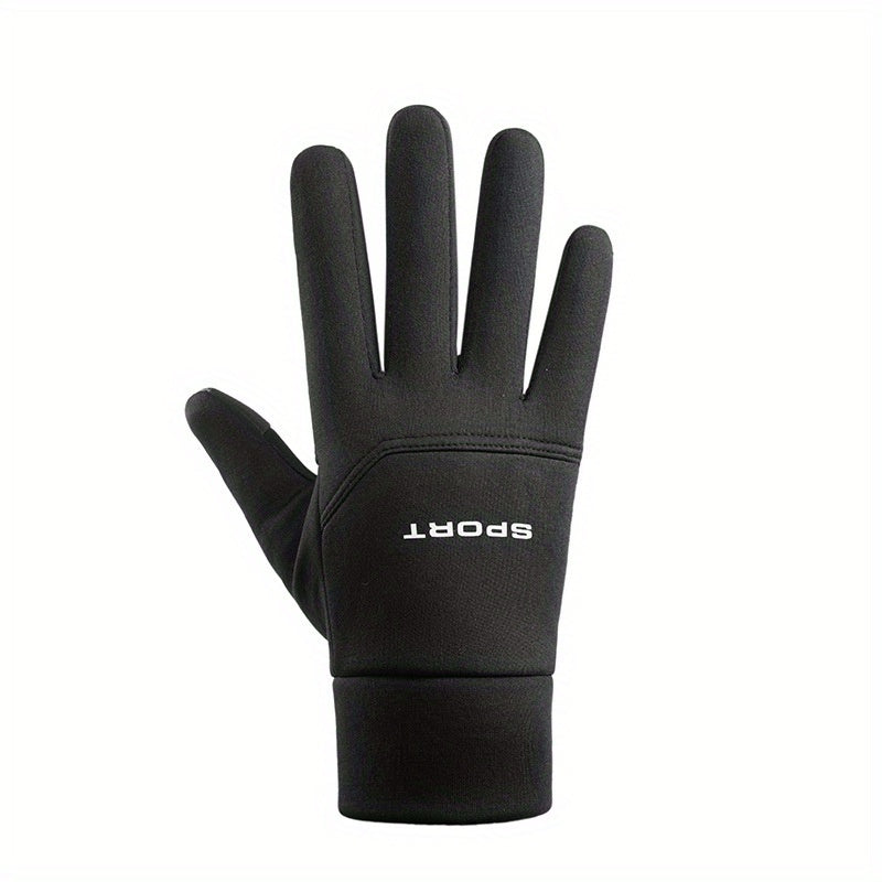 Warm Touch Screen Gloves Outdoor Cycling Training Anti Slip Windproof Gloves