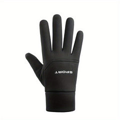 Warm Touch Screen Gloves Outdoor Cycling Training Anti Slip Windproof Gloves