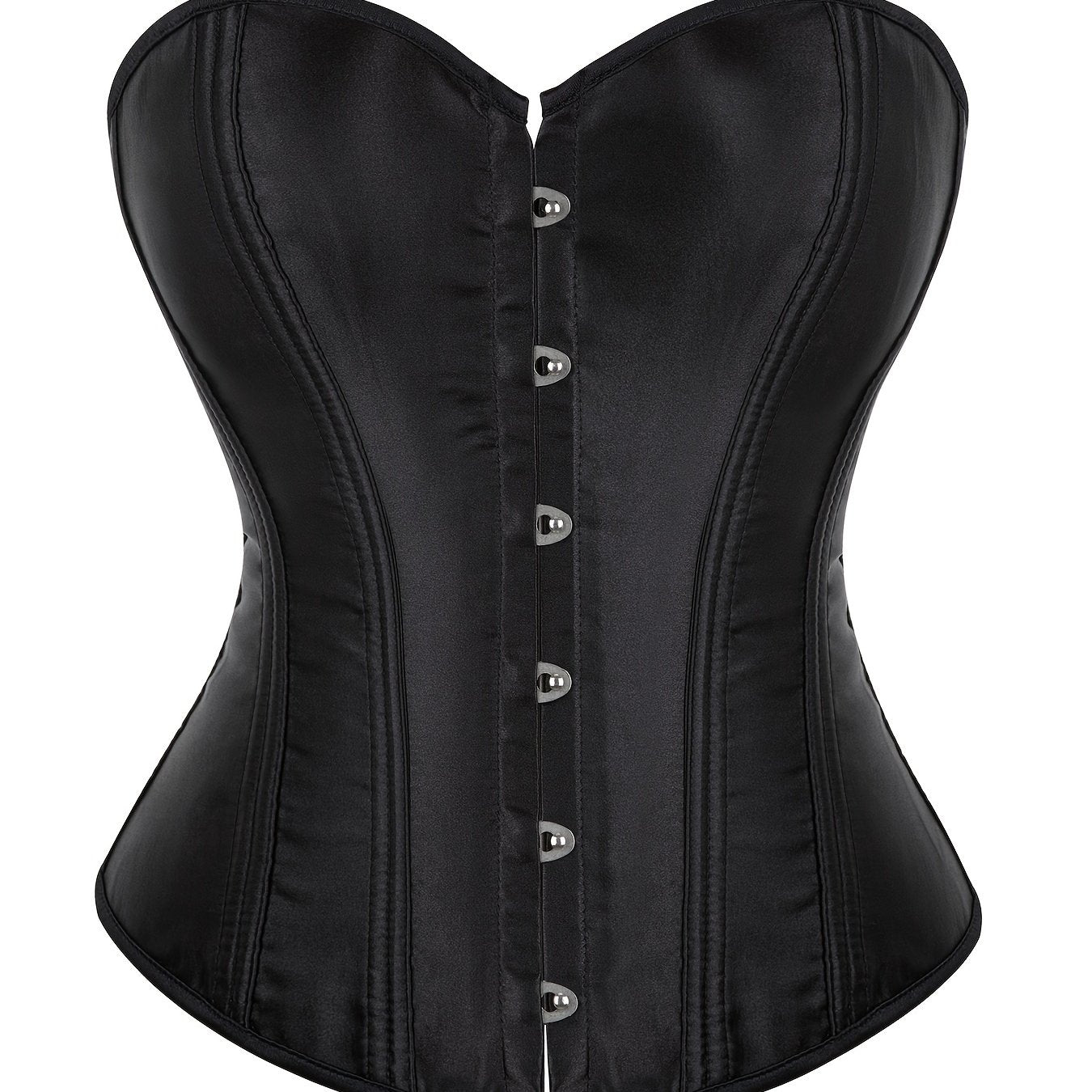 Strapless Corset Bustier Tummy Control Lace Up Body Shaper Women's Lingerie