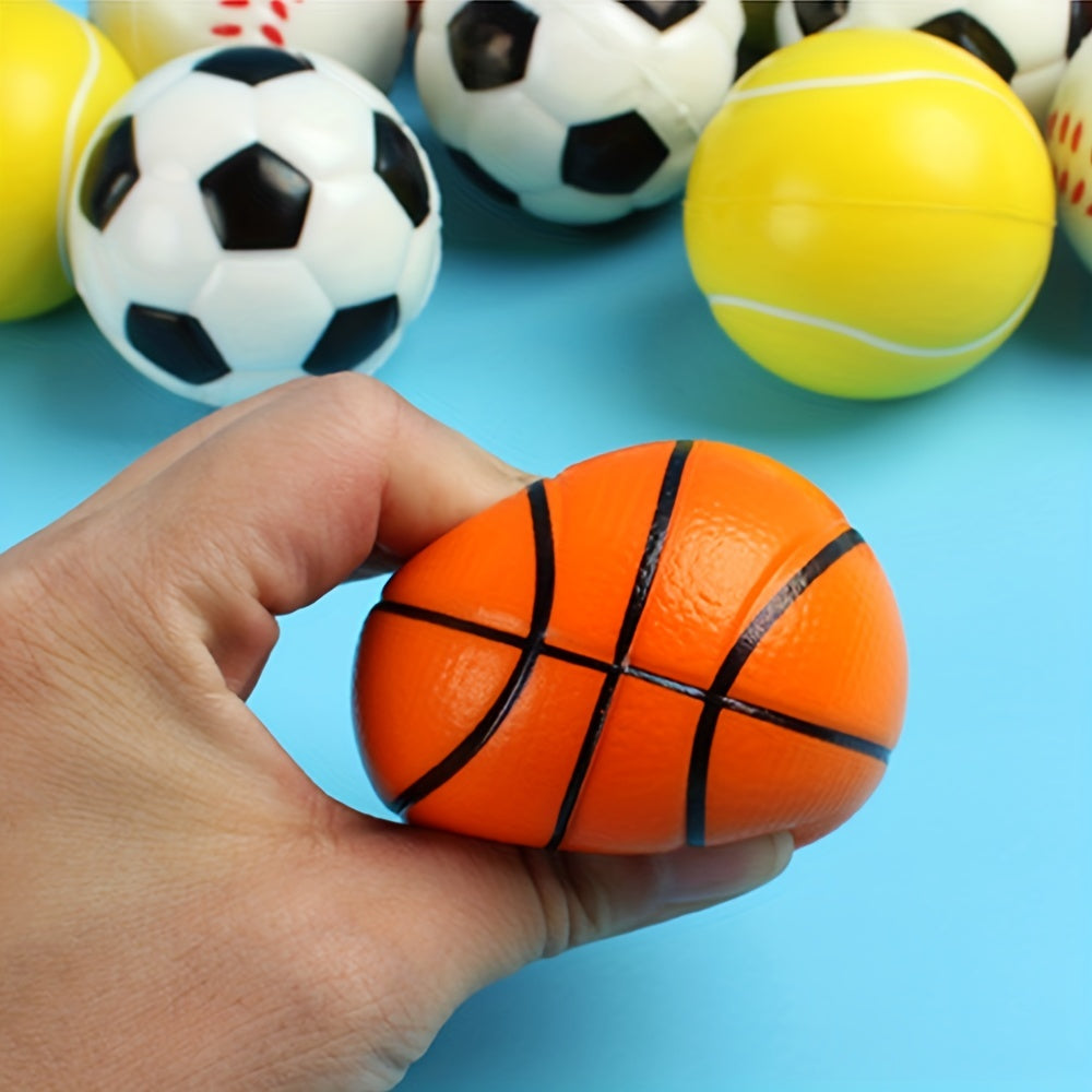 12pcs Mini Sports Balls for Kids Parties & Decorations
