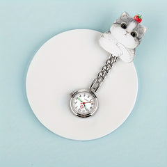 Nurse Watch Hanging Watch Chest Watch Cartoon Students Examination Digital