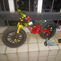 4pcs MOC Tech Building Block Shock Absorber Accessories High ABS C01
