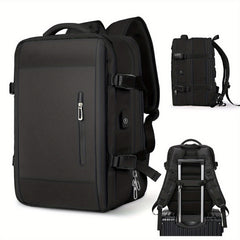Minimalist Business Travel Storage Backpack Large Expansion