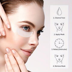 6pcs Waterproof Silicone Eye Pads for Puffiness Wrinkles and Smoothing