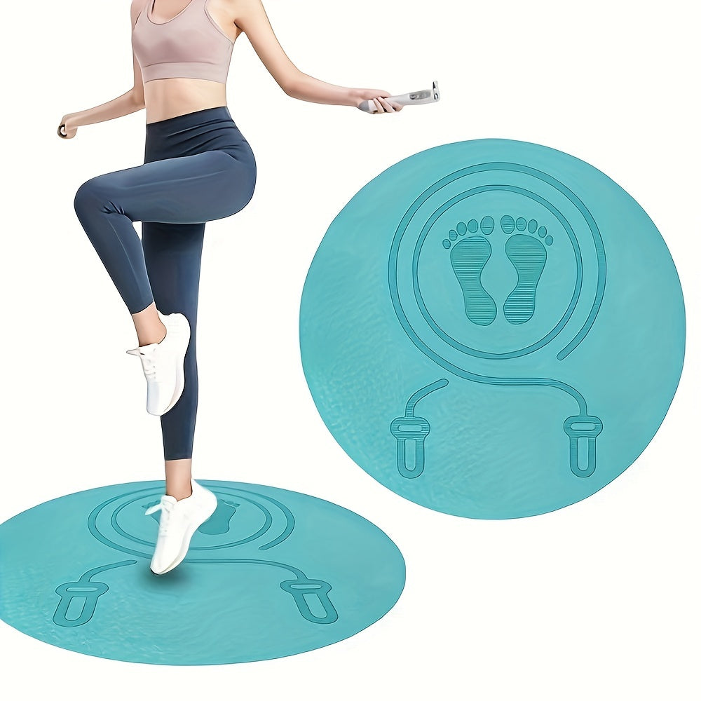 Waterproof Jump Rope Pad TPE Non Slip Yoga Mat for Indoor Exercise