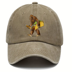 Washed Cotton Baseball Cap Adjustable Sun Hat
