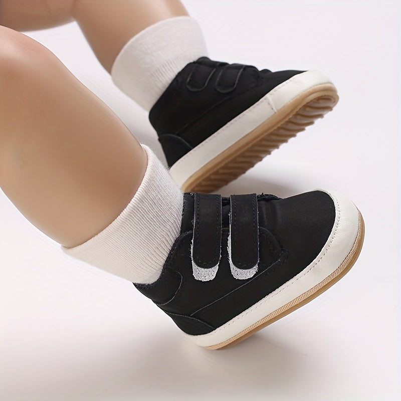 Comfortable Solid Sneakers For Baby Boys Lightweight Non Slip Shoes For Walking