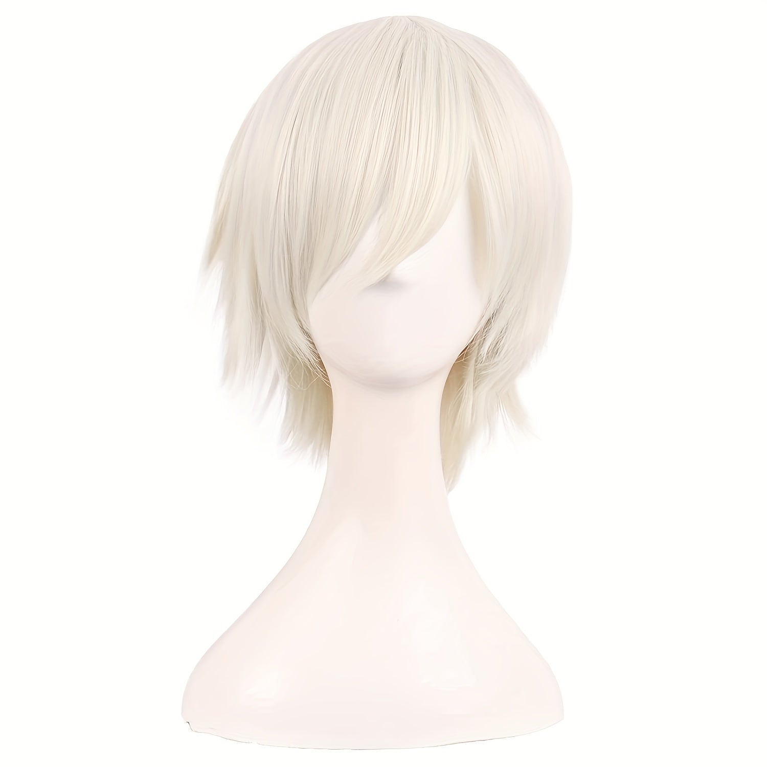 Anime Characters Dress Up Short Hair Men's Wigs Costume Wigs