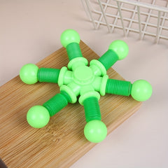 Cheng Rong Colorful Telescopic Gyroscope Toy Spider Deformation Spider