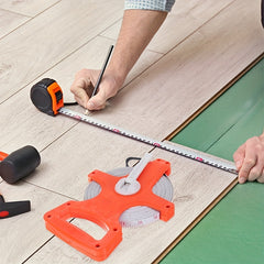 Retractable Fiberglass Tape Measure Woodworking Measuring Tool