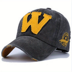 Vintage Baseball Cap Distressed Washed Dad Hat
