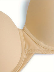 Strapless T Shirt Bra Soft Push Up Women's Lingerie