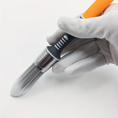 Synthetic Sash Paintbrush Round Brush 7 3 Mixture POF 3k Handle