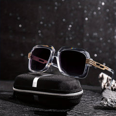 Men's Square Frame Sunglasses UV Protection