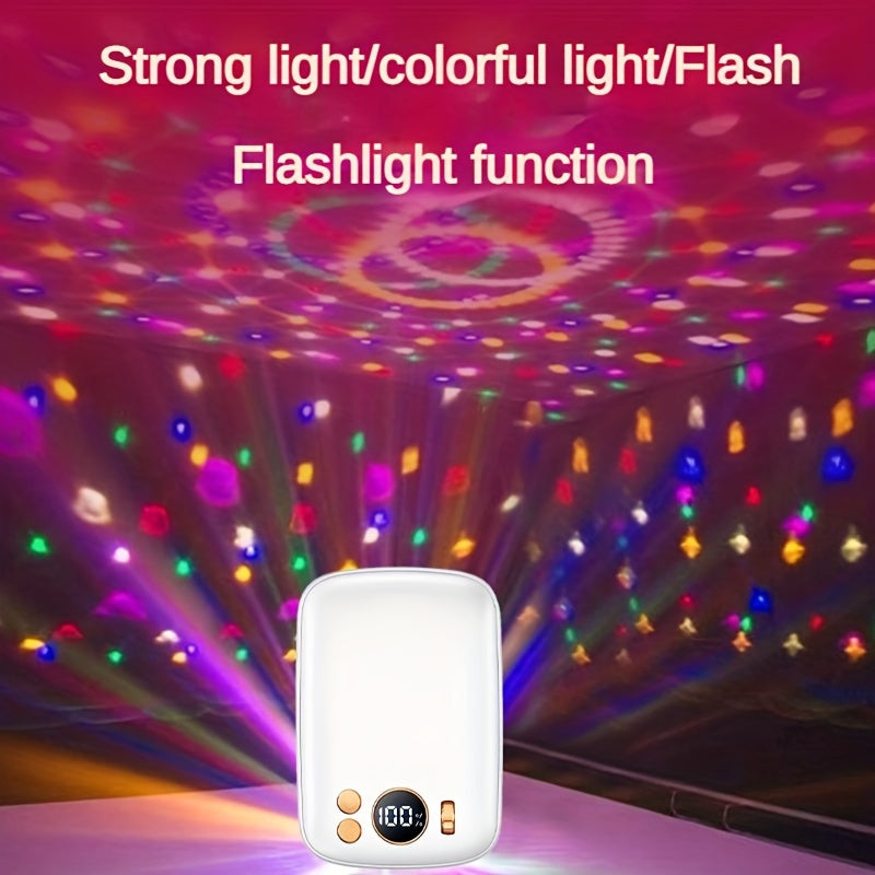 Mini Heater 3600mAh With Colorful Light for Winter Sports Outdoor Emergency