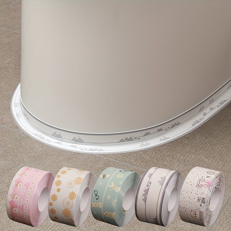 Cartoon Caulk Strip Self Adhesive Tape for Kitchen Bathroom
