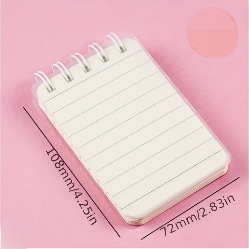 A7 Mini Spiral Notebook Grid Lined Paper