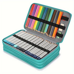 PU Pencil Case 300 Pen Holder Bag Stationery Storage No Pencil