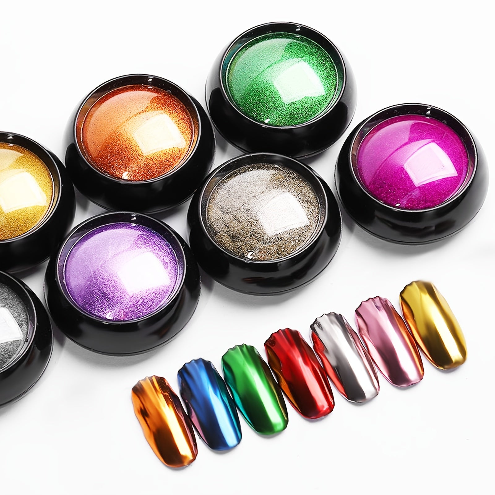 Aurora Nail Art Powder for Salon and DIY Nail
