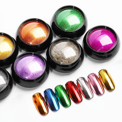 Aurora Nail Art Powder for Salon and DIY Nail