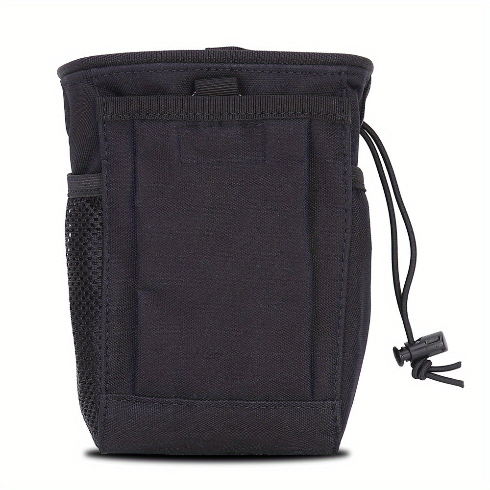 Outdoor Recycling Bag Molle Dump Pouch Drawstring