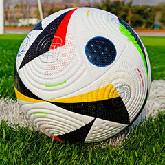 Size 5 PU Leather Soccer Ball Elastic Football for Competition Training