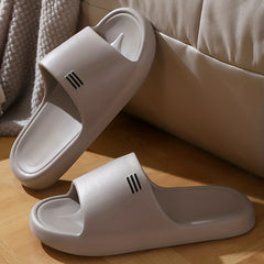 Men's Pillow Slides Non Slip Slippers Open Toe Shoes