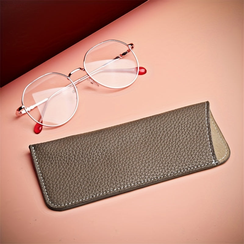 Solid Glasses Storage Pouch Lightweight Dustproof Organizer