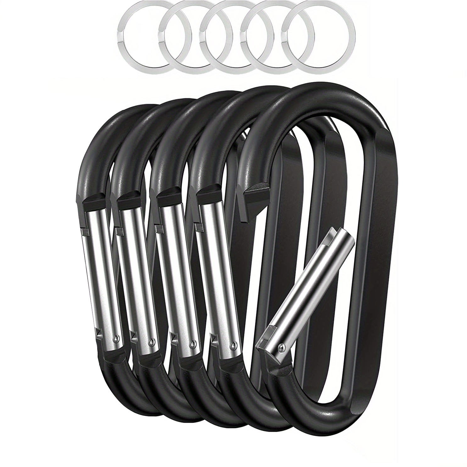 5pcs Aluminum Camping Hooks for Tents - Multifunctional Mountaineer