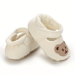 Cute Baby Girls' Cozy Boots for Indoor Winter Walking