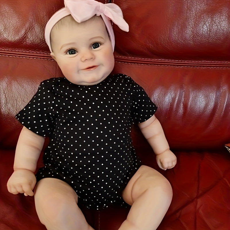 19 Inch Reborn Dolls Hand Painted Newborn Size Soft Vinyl Doll