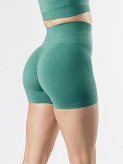 Women's High Waist Yoga Shorts - Stretchy and Comfortable Gym Sports Shorts