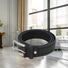 Men's PU Leather Pin Buckle Belt Casual Jeans Belt