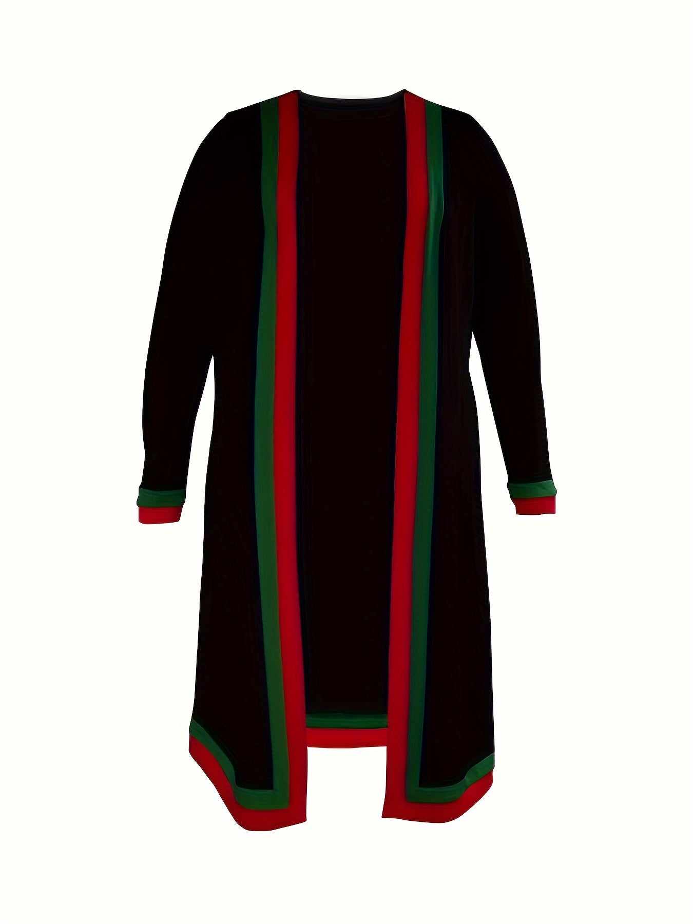 Colorblock Stripe Print 3-Piece Set