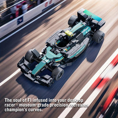 F1 Racing Block Car Toy Set for Boys and Girls 6+