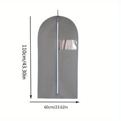 Hanging Clothes Storage Garment Bag Zipper Breathable Suit Cover