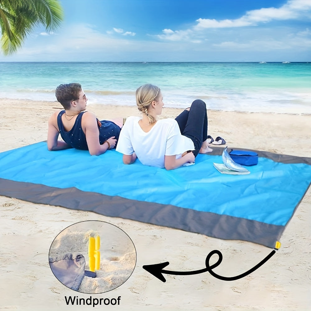 Large Waterproof Beach Blanket 79x83 inches