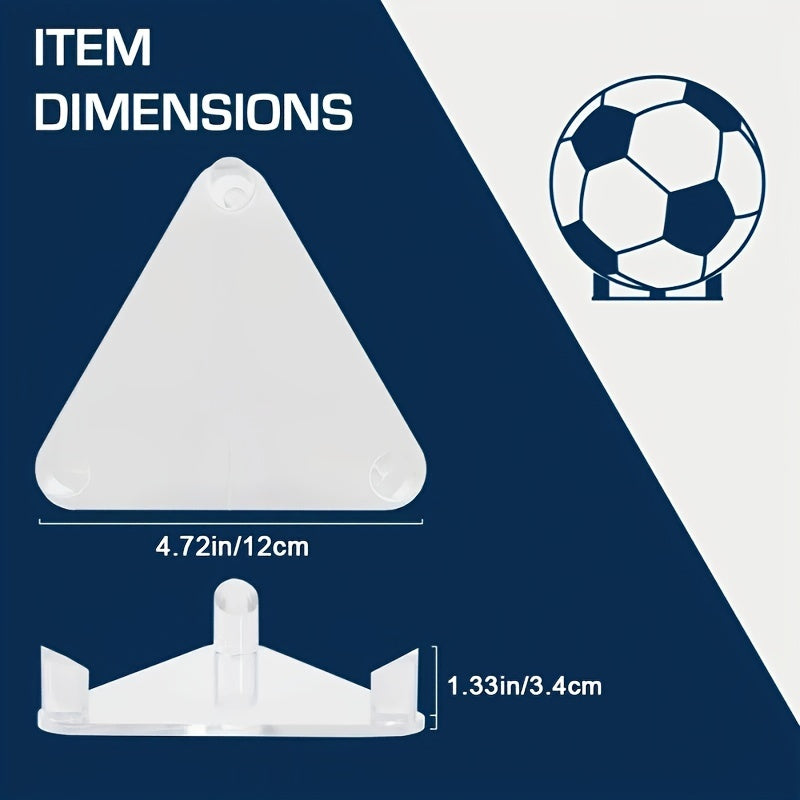 Acrylic Basketball Stand Football Stand Ball Display Stand