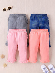 Toddler Baby Girls Comfy Trousers Set Kids Casual Pants