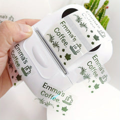 220 Sheets Roll Thermal Label Paper for P50/D100 Label Machines
