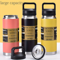 800ml Insulated Flask Stainless Steel Leakproof Tumbler