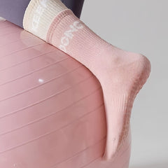 2 in 1 Non-slip Mid Calf Socks for Outdoor Yoga