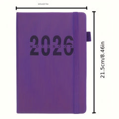 Personalized 2026 Calendar Log Self-discipline Office Schedule Easy Clean Paper