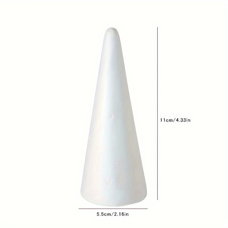 5pcs Foam Tree Cones for DIY Arts and Crafts Projects