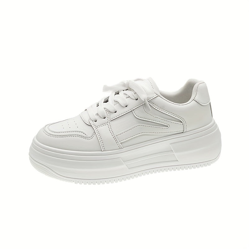 Platform Skate Shoes Lace Up Low Top Sneakers