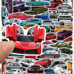 100pcs Creative Diy Waterproof Car, Phone, Notebook, Water Cup Stickers