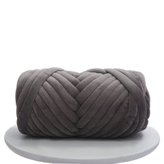 Chunky Knit Yarn Velvet Bulky Big Cotton Tube Thick 17 6oz