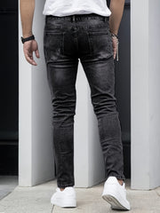 Men's Slim Fit Denim Jeans Casual Style