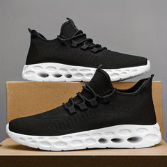Men's Mesh Slip-on Sneakers Breathable Athletic Shoes