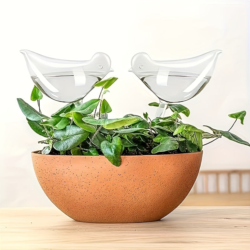 3pcs Bird Shape Plant Waterer Bulbs - Self Watering Globes